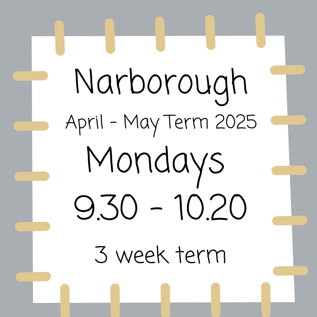 Narborough Mondays 9.30 - 10.20 - April - May