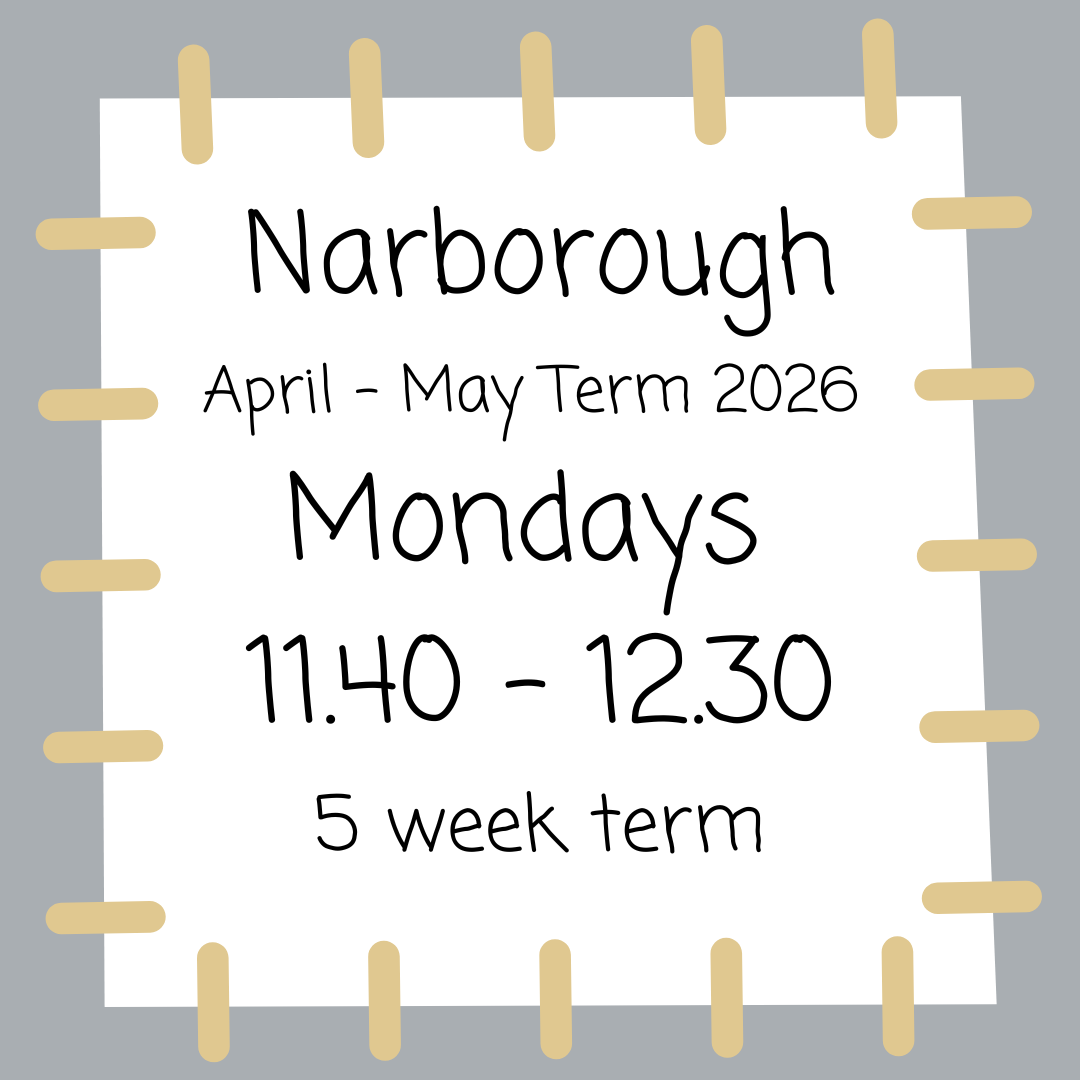 Narborough Mondays 11.40 - 12.30 April - May