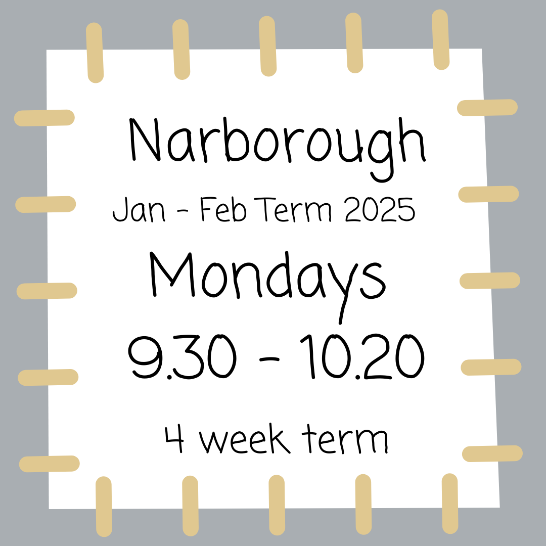 Narborough Mondays 9.30 - 10.20  Jan - Feb