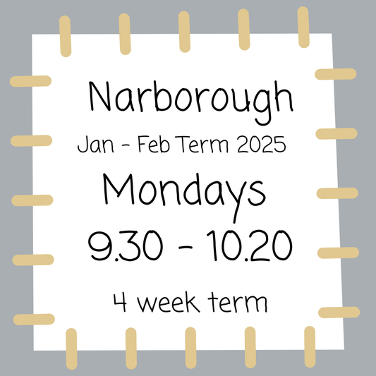 Narborough Mondays 9.30 - 10.20  Jan - Feb