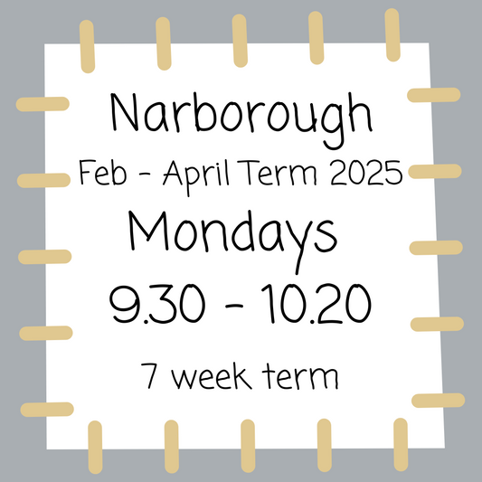 Narborough Mondays 9.30 - 10.20 - Feb - April 2025