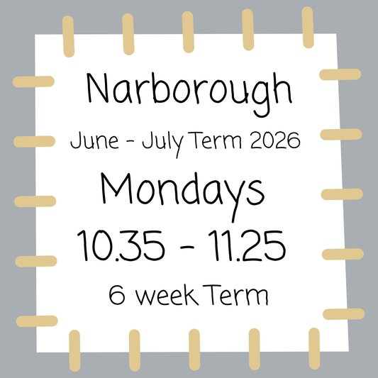 Narborough Mondays 10.35 - 11.25  June - July 26