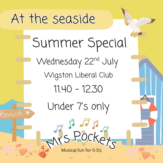 Wigston Wednesdays 11.40 - 12.30 22nd July