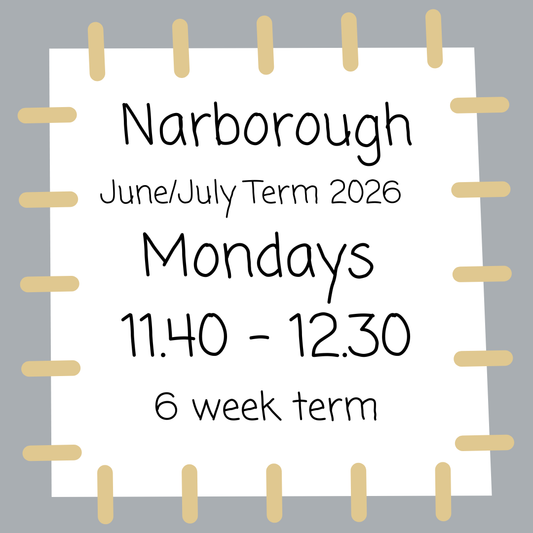 Narborough Mondays 11.40 - 12.30  June - July 26
