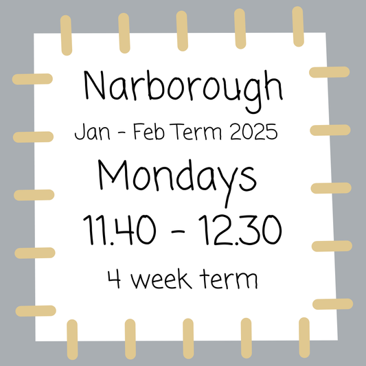 Narborough Mondays 11.40 - 12.30 Jan - Feb