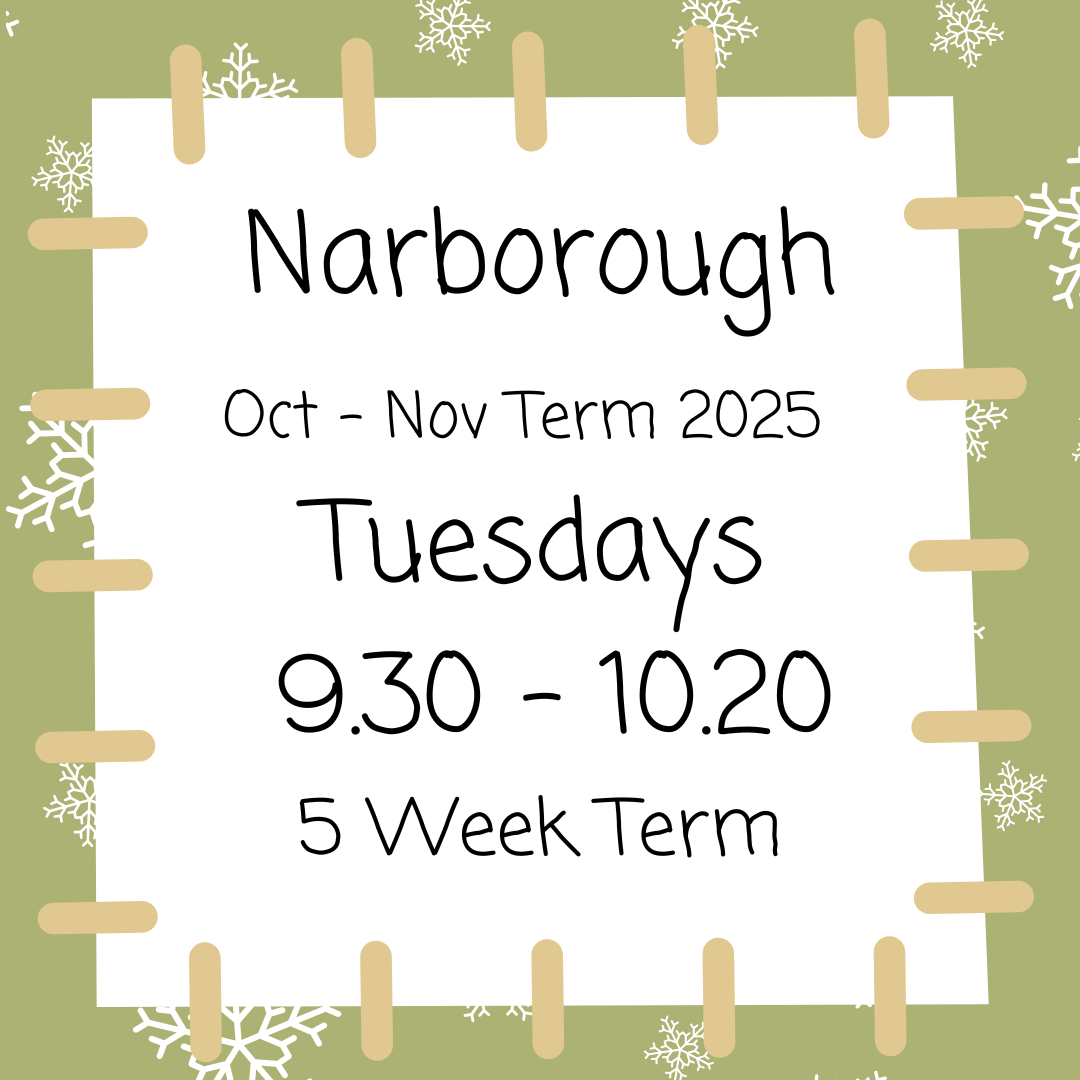 Narborough Tuesdays 9.30 - 10.20 - Oct - Nov