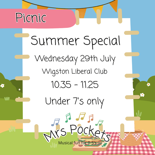 Wigston Wednesdays 10.35 - 11.25 29th July