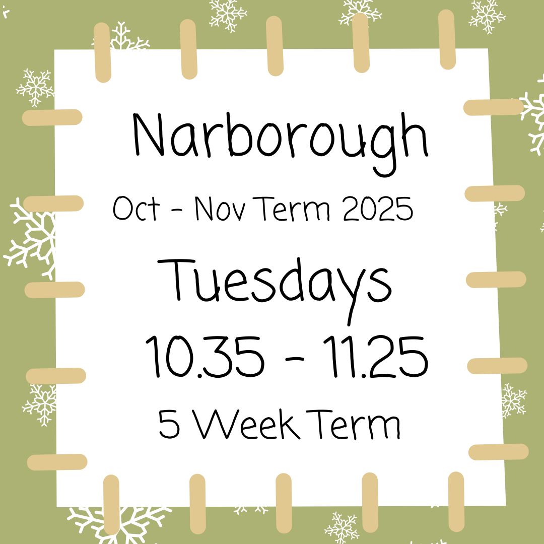 Narborough Tuesdays 10.35 - 11.25 - Oct - Nov