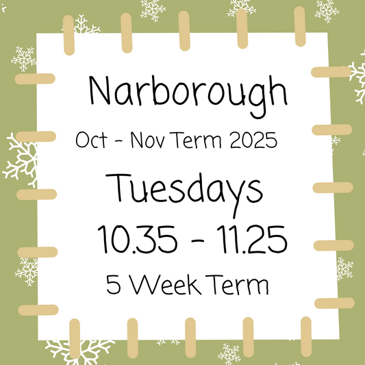 Narborough Tuesdays 10.35 - 11.25 - Oct - Nov