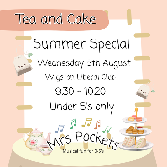 Wigston Wednesdays 9.30 - 10.20 5th August