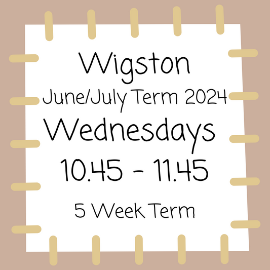 Wigston Wednesdays 10.45 - 11.45 - June/July