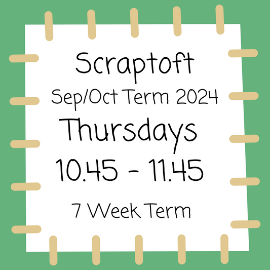 Scraptoft Thursdays 10.45 - 11.45 - Sep/Oct